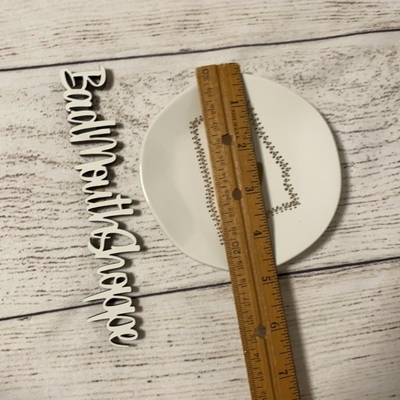 Francesca's Alabama Jewelry Trinket Ceramic Ring Tray - Picture 4 of 4